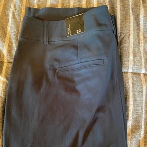 . Navy blue dress pants from torrid.
